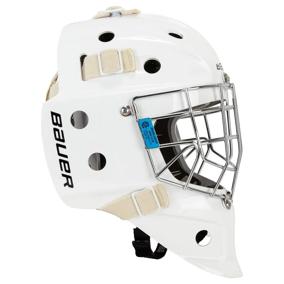 Bauer 930 Senior Certified Straight Bar Goalie Mask - 2024 Model 4 Bauer 930 Senior Certified Straight Bar Goalie Mask - 2024 Model - Image 2