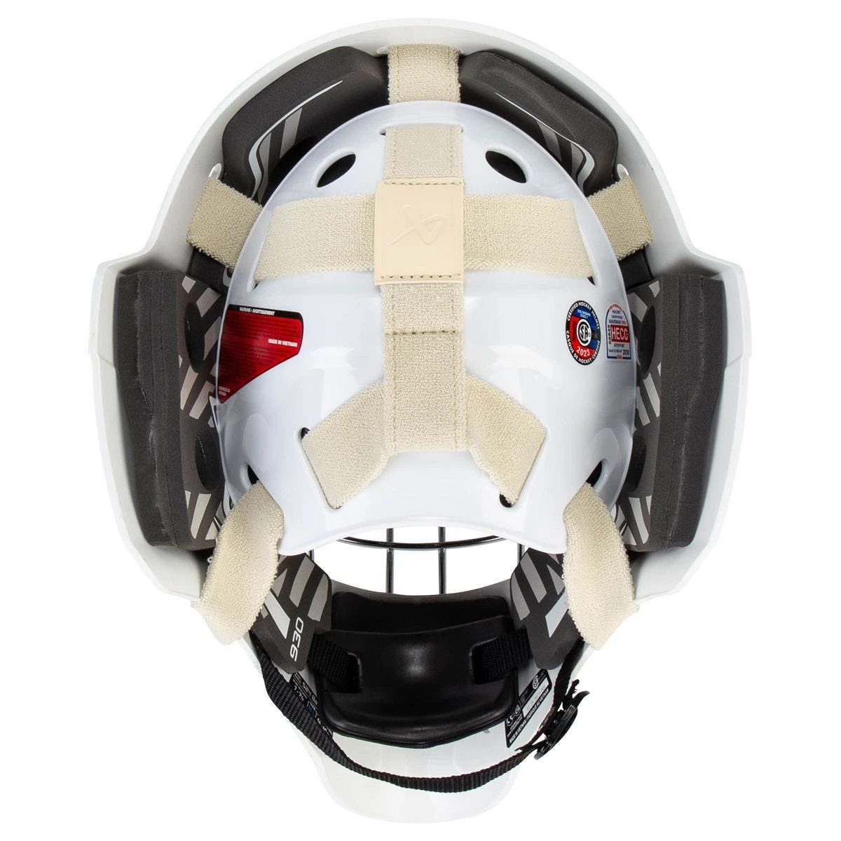 Bauer 930 Senior Certified Straight Bar Goalie Mask - 2024 Model 6 Bauer 930 Senior Certified Straight Bar Goalie Mask - 2024 Model - Image 4