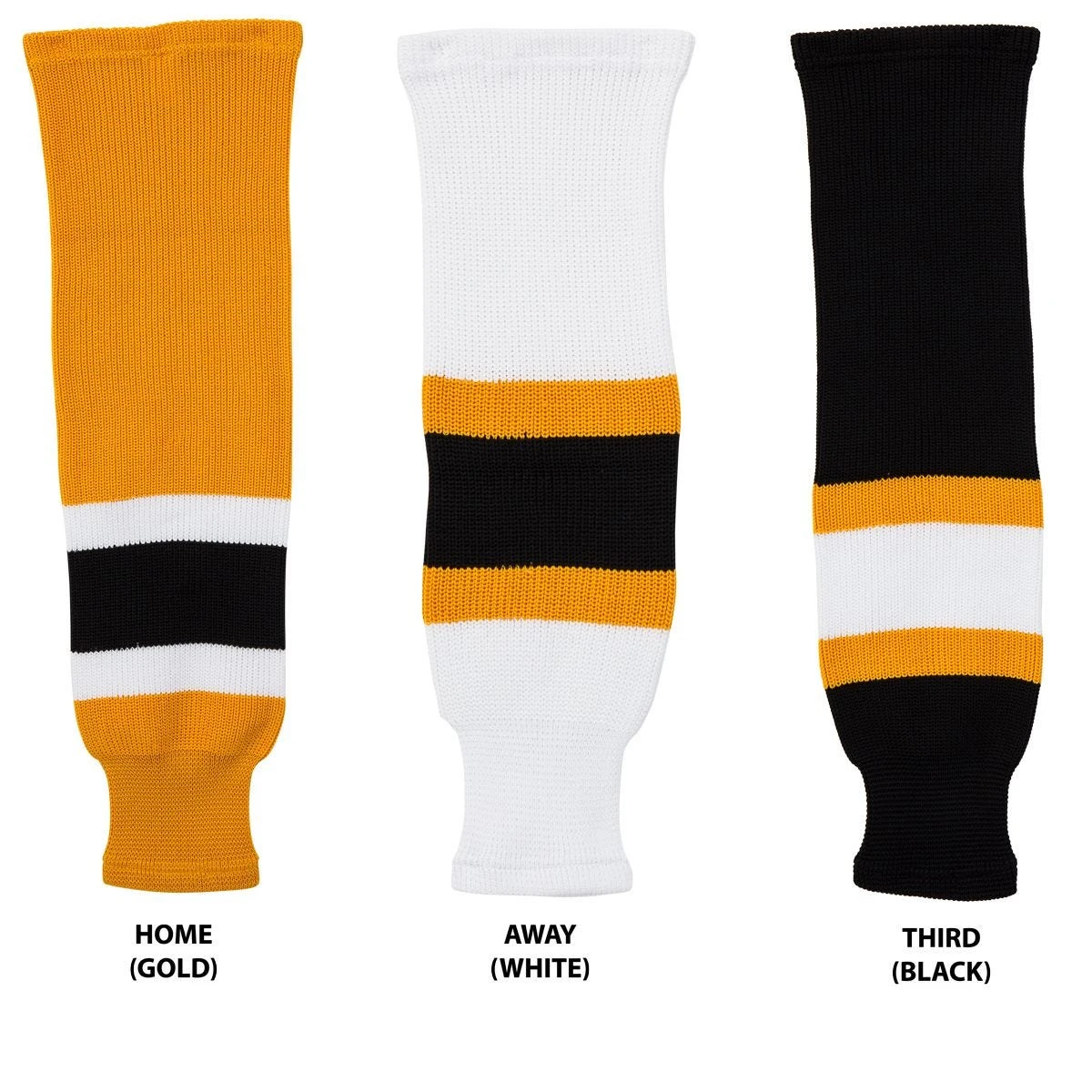 Boston Bruins MonkeySports Knit Hockey Socks 2 Boston Bruins MonkeySports Knit Hockey Socks