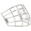 Warrior R/F2 Stainless Steel Certified Square Bar Senior Replacement Cage -GoalieMonkey Shop warrior goalie accessories rf2 stainless steel cert square bar cage 1