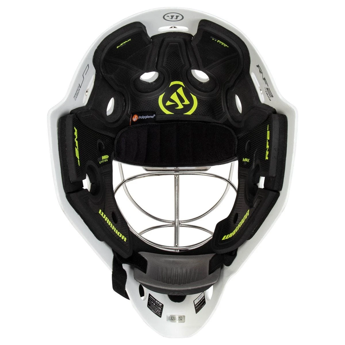Warrior Ritual RF2 E+ Senior Non-Certified Cat Eye Goalie Mask 8 Warrior Ritual RF2 E+ Senior Non-Certified Cat Eye Goalie Mask - Image 6